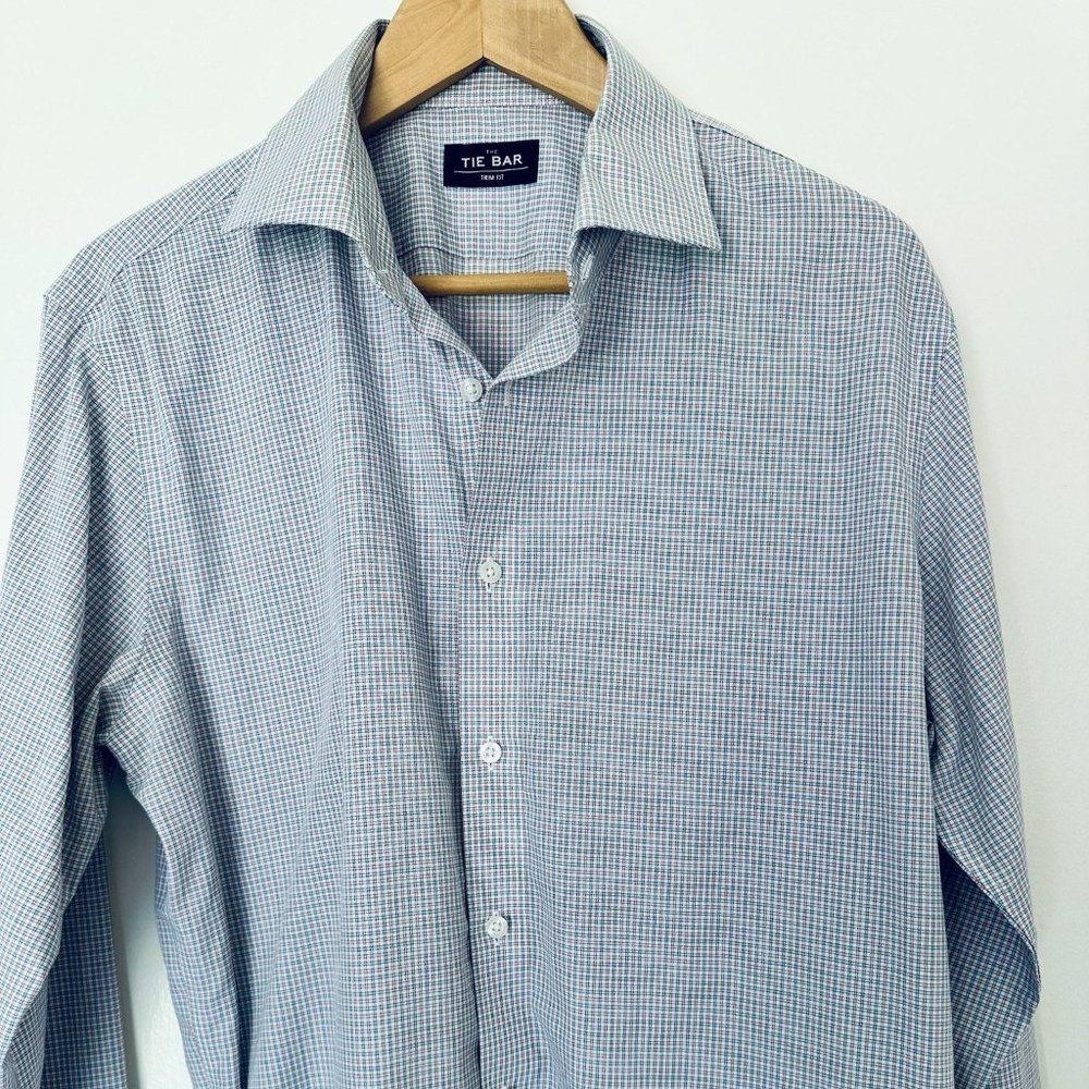TIE BAR Shirt - Large - Trim Fit